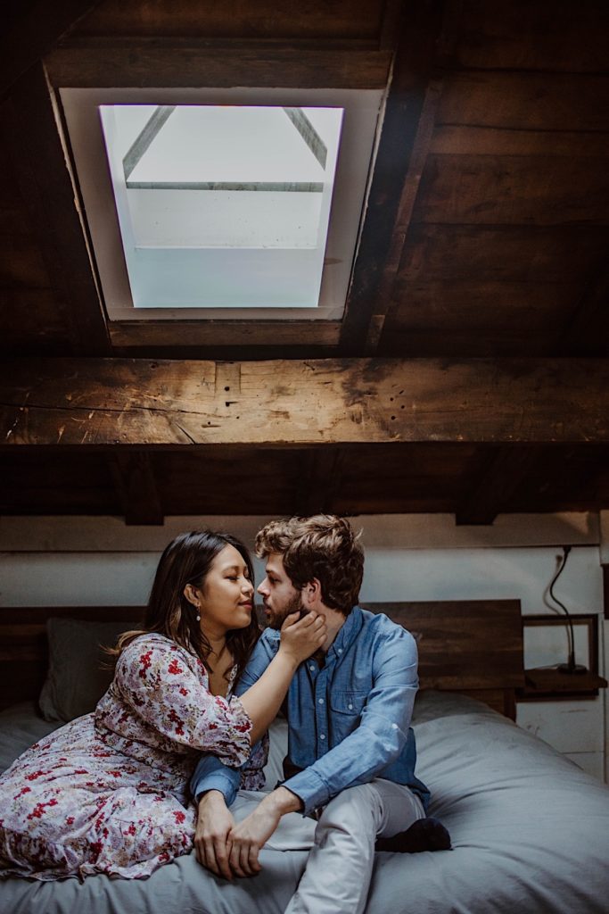 Cute casual loft couples photos