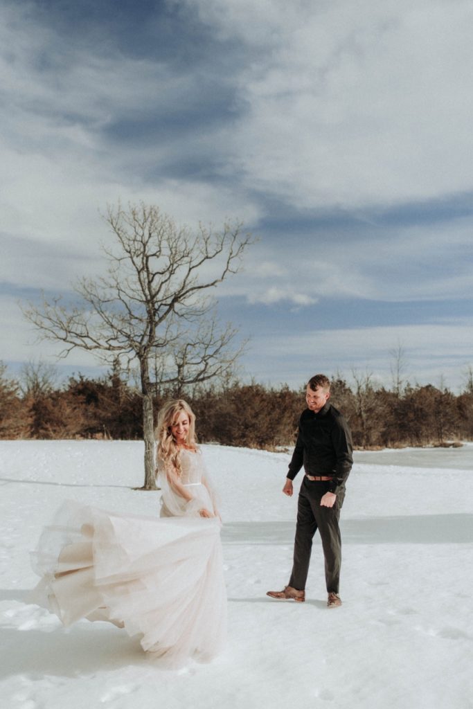 Embracing Canada’s coldest season for a romantic winter elopement