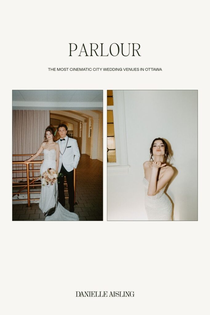 retro inspired luxe wedding at Parlour Ottawa